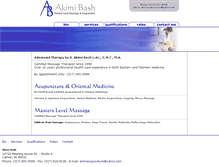 Tablet Screenshot of akimibash.com